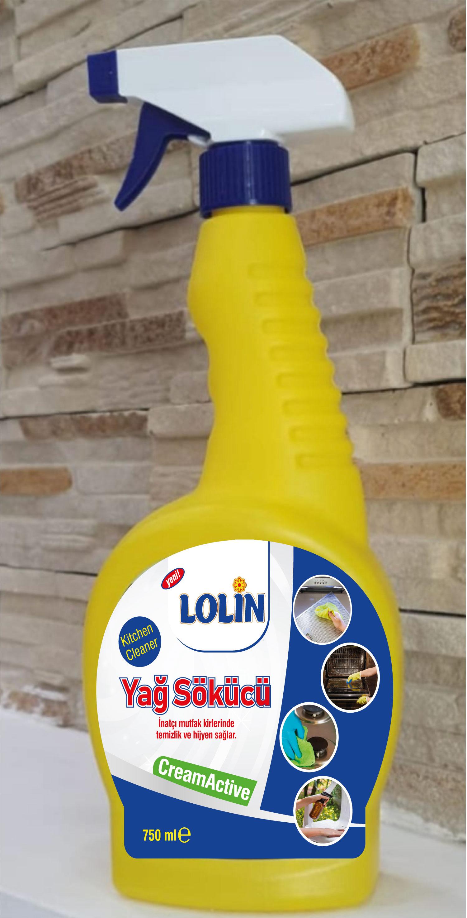 Lolin Yağ Sökücü 750 ml sprey şişesi